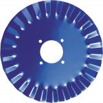 Fluted coulter blade 1997 25 waves and fluted coulter blade 1998 25 waves for planters